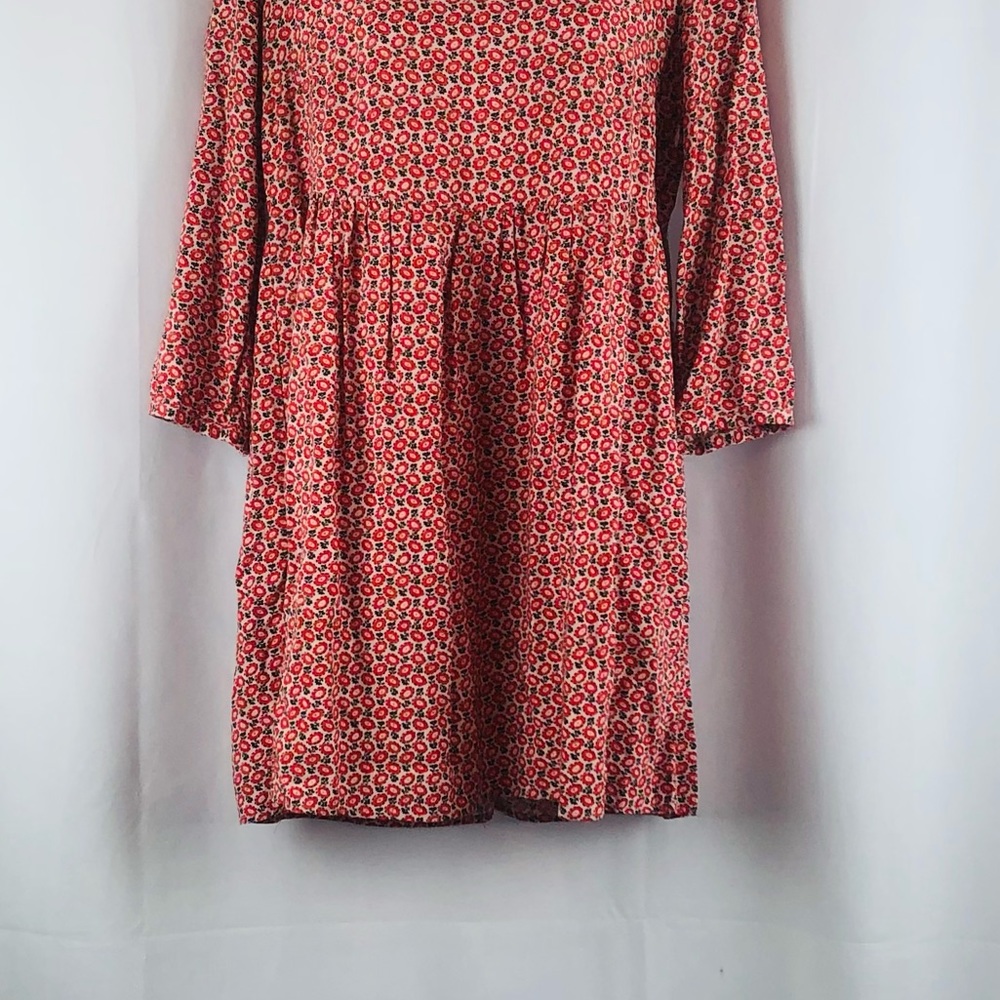 Old Navy Rayon floral high waisted long sleeve mini dress MP & S - Picture 14 of 16